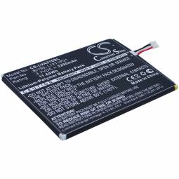 Replacement Lenovo A2 Tablet Battery (3.7 Volt, 3200 mAh, Li-Poly)