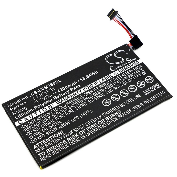Cameron - Batteria Sino per Ideatab Miix 2 11, MIIX 211-TAB PN: L13M2P23, L13S2P21, 4900 mAh, 36,26 Wh