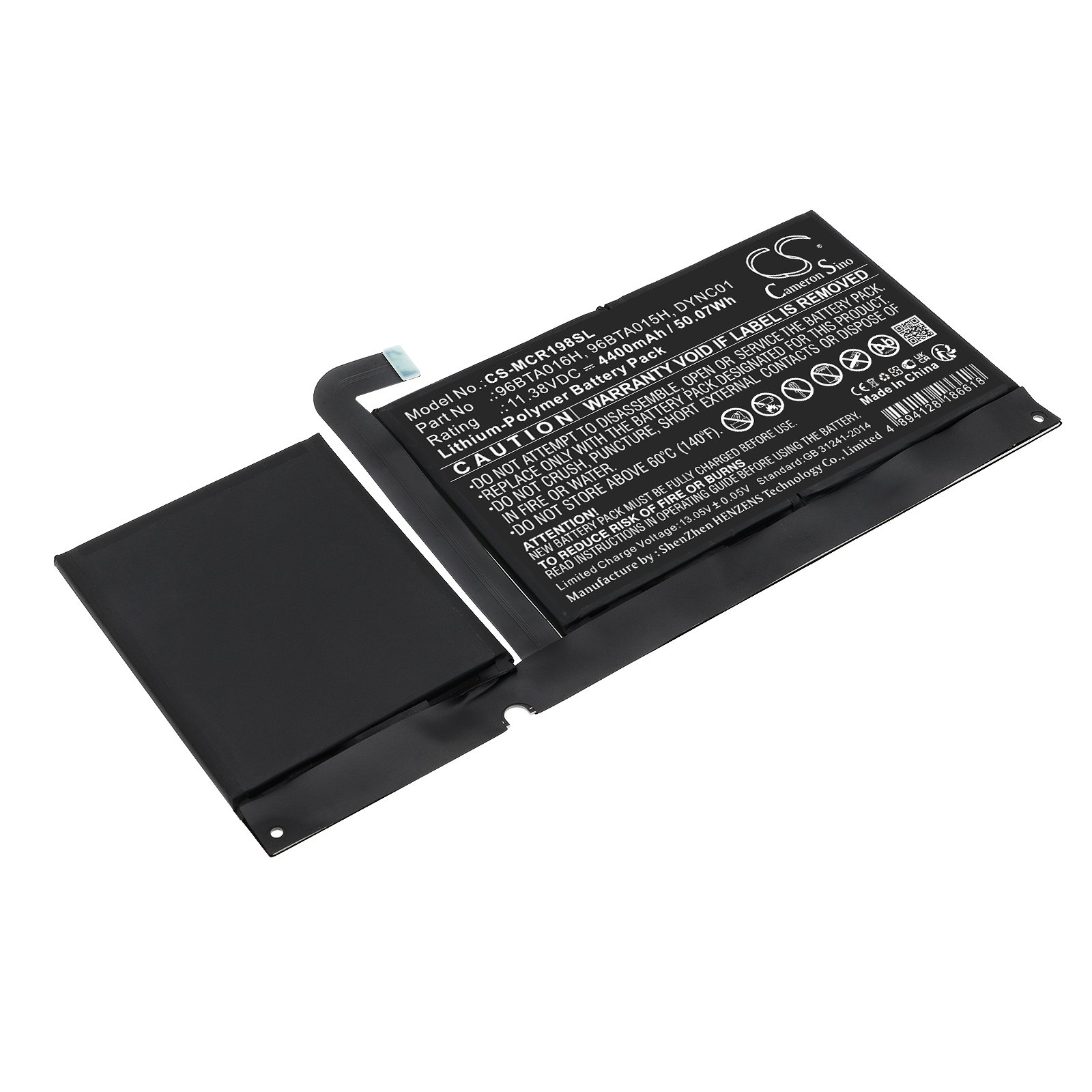 Replacement Microsoft Surface Pro 8 Tablet Battery (11.38 Volt