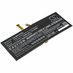 Replacement Microsoft Surface Book with Performance b Tablet Battery (7.6 Volt, 2500 mAh, Li-Poly)