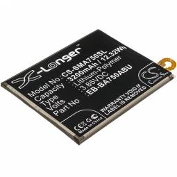 Replacement Samsung Galaxy A10 Cell Phone Battery (3.85 Volt, 3200 mAh, Li-Poly)
