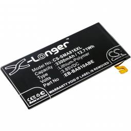 Replacement Samsung Galaxy A8 2016 Cell Phone Battery (3.85 Volt, 3300 mAh, Li-Poly)