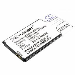 Replacement Samsung Galaxy Xcover 4 Cell Phone Battery (3.85 Volt, 2800 mAh, Li-Ion)