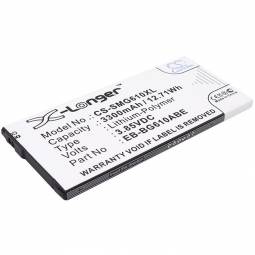 Replacement Samsung Galaxy A6s Cell Phone Battery (3.85 Volt, 3300 mAh, Li-Poly)