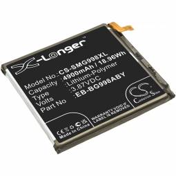 Replacement Samsung Galaxy S21 Ultra Cell Phone Battery (3.87 Volt, 4900 mAh, Li-Poly)