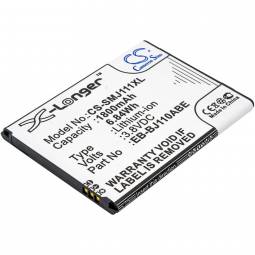 Replacement Samsung Galaxy J1 Ace Cell Phone Battery (3.8 Volt, 1800 mAh, Li-Ion)
