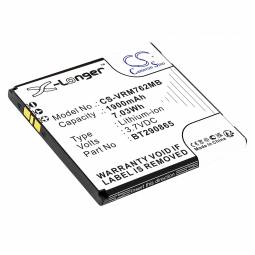 Replacement VTech BT290865 Baby Monitor Battery (3.7 Volt, 1900 mAh, Li-Poly)