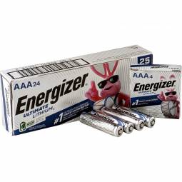 Energizer Ultimate AAA Lithium Batteries - 24 Pack