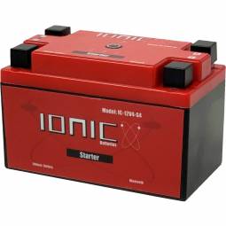 Ionic Lithium 12V S4 | 500 CA | LiFePO4 Starter Battery + Bluetooth