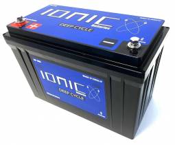 Ionic Lithium 24V 50Ah LiFePO4 Deep Cycle Battery with Bluetooth for Trolling Motors & RVs
