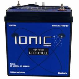 Ionic Lithium 36V 27Ah | GC2 Golf Cart LiFePO4 Deep Cycle Battery + Bluetooth