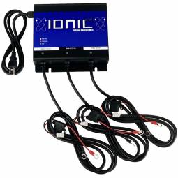Ionic Lithium LiFePO4 12V 10A Charger [3-Bank]