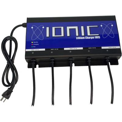 Ionic Lithium LiFePO4 12V 10A Charger [5-Bank] Free Shipping