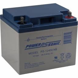 12 Volt 40 Ah Sealed Lead Acid Rechargeable Battery - Nut & Bolt Terminals