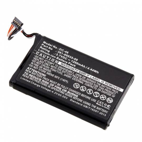 Batterie 3.7V 1.2Ah Li-ion Pour GPS Collier Chien Garmin T5 Mini