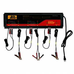 AutoMeter BUSPRO-662 6 Station Charger, 5 Amp /Station, 230V, AGM, RoHS