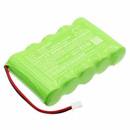 Replacement Alula, Helix Alarm System Battery (6 Volt, 2500 mAh, NiMH)