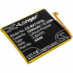 Replacement Motorola KR40, SB18C43602 Cell Phone Battery