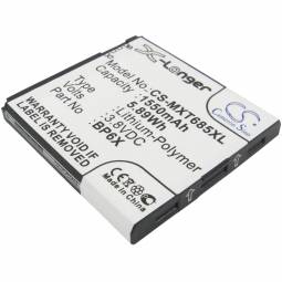 Replacement Motorola HP6X, SNN5891A Cell Phone Battery