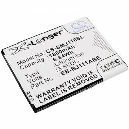 Replacement Samsung Galaxy J1 Ace 3G Duos Cell Phone Battery