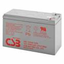 CSB HRL1234WF2FR 12 Volt, 9 Ah Flame Retardant Sealed Lead Acid Battery