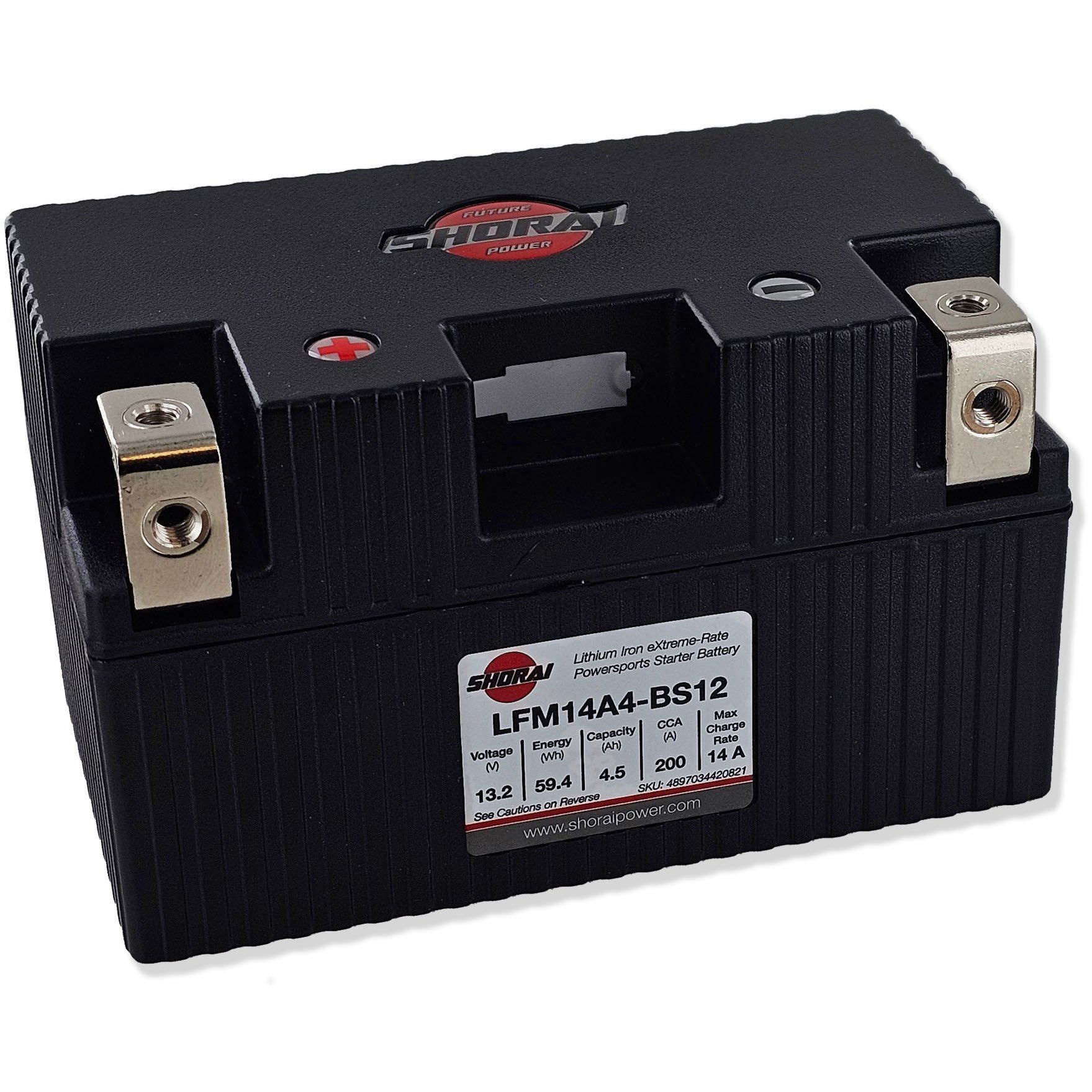 SHORAI　バッテリー  LFX14A4-BS12 Shorai LFX14A4-BS12 Lithium-Iron Battery - Free Shipping