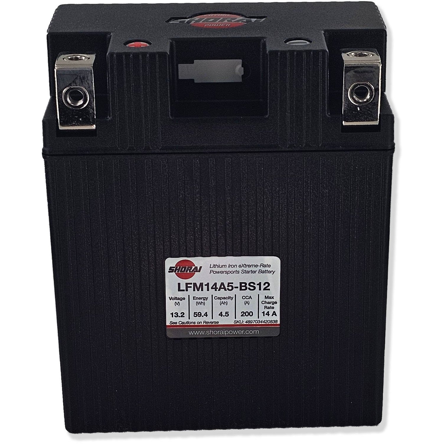 Shorai LFX14A5-BS12 Lithium-Iron Battery - Free Shipping
