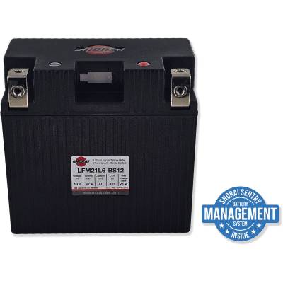 SHORAI LFX バッテリー LFX21LA6-BS12 LFX21L6-BS12
