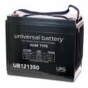 12 Volt, 135 Ah AGM Rechargeable Battery