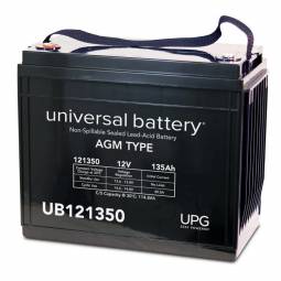 12 Volt, 135 Ah AGM Rechargeable Battery