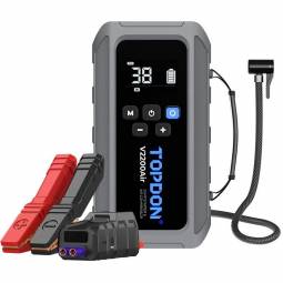 Topdon V2200Air 2-in-1 2200 Peak Amp Jump Starter & Tire Inflator