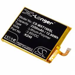 Replacement Motorola KZ40 Cell Phone Battery
