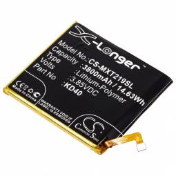 Replacement Motorola KD40 Cell Phone Battery