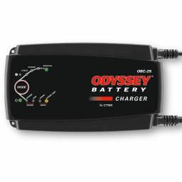 Odyssey OBC-25A AGM, Lithium, Flooded Battery Charger - 25 Amp