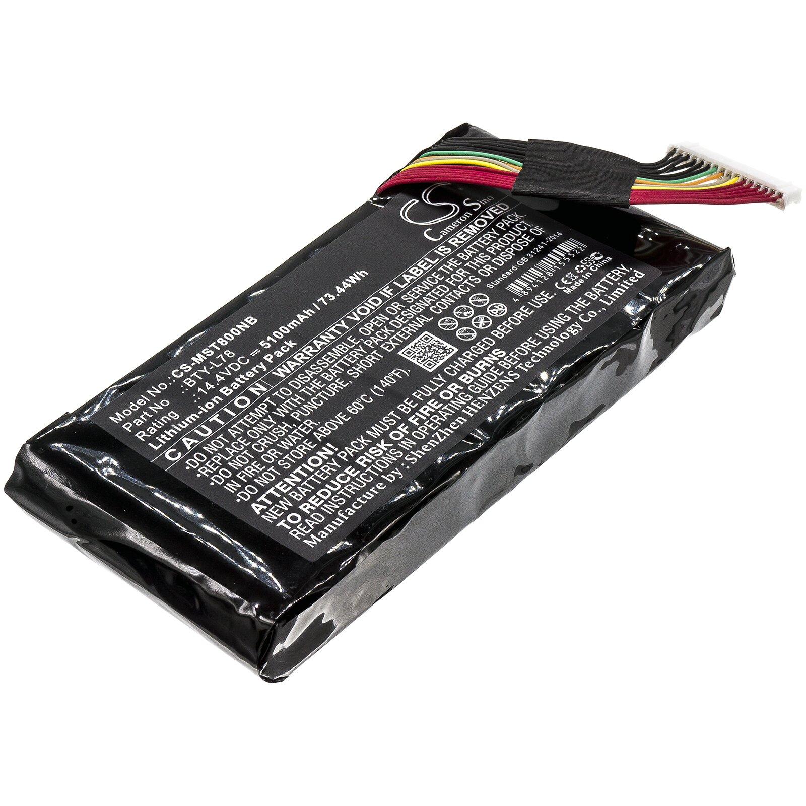 Replacement MSI BTY-L78 Laptop Battery | Battery Mart