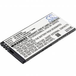 Replacement Nokia BL-T5A, BV-T5A Cell Phone Battery