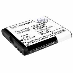 Replacement Nokia BL-6Q Cell Phone Battery