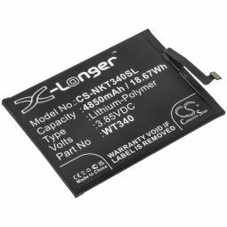 Replacement Nokia WT340 Cell Phone Battery