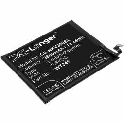 Replacement Nokia WT241 Cell Phone Battery