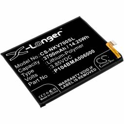 Replacement Nokia P104BMA006000 Cell Phone Battery
