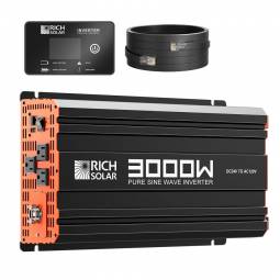 Rich Solar NOVA PURE MAX 3K 3000 Watt 24 Volt Pure Sine Wave Inverter