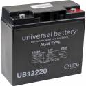 12 Volt 22 Ah Sealed Lead Acid Rechargeable Battery with Insert Terminal