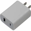 Dual Port Wall Charger - USB & USB-C
