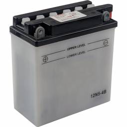 12N5-4B Dry Charge Battery: Acid Required