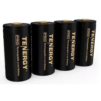 Arlo Certified Rechargeable RCR123A Batteries (4-Pack) Battery Mart