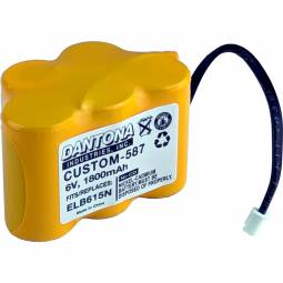 Replacement Lithonia ELB615N Emergency Light Battery