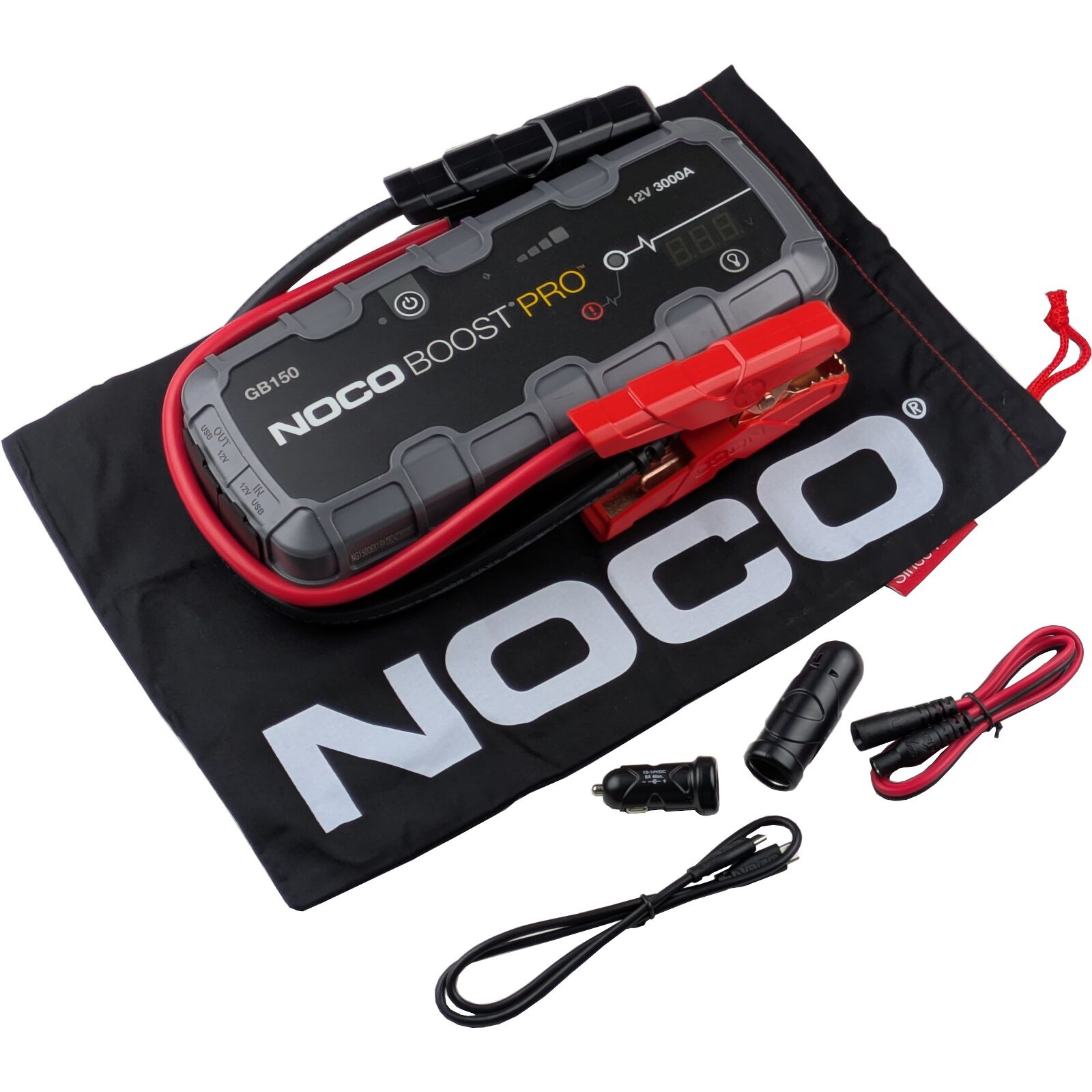 NOCO BOOST PRO GB150 ジャンプスターター Amazon.com: NOCO Boost GB150: 3000A UltraSafe Jump Starter