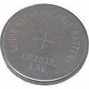 Rechargeable LIR2032 Lithium-Ion Coin Cell Battery &mdash; 3.6V, 40mAh