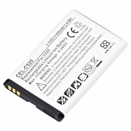 Replacement Pantech C520 Breeze Cell Phone Battery