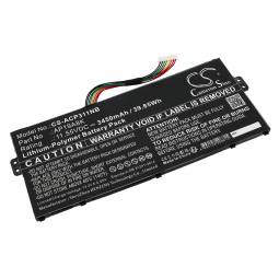 Replacement Acer AP19A8K Laptop Battery (11.55 Volt, 3450 mAh)